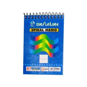 SinarLine Notepad top Spiral (Memo) A7 80 Sheets