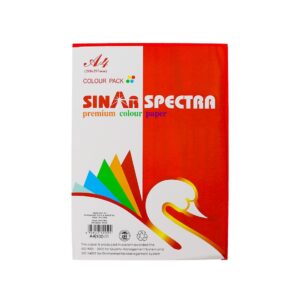 SinarLine Color Paper Rainbow 80g A4 250 Sheets
