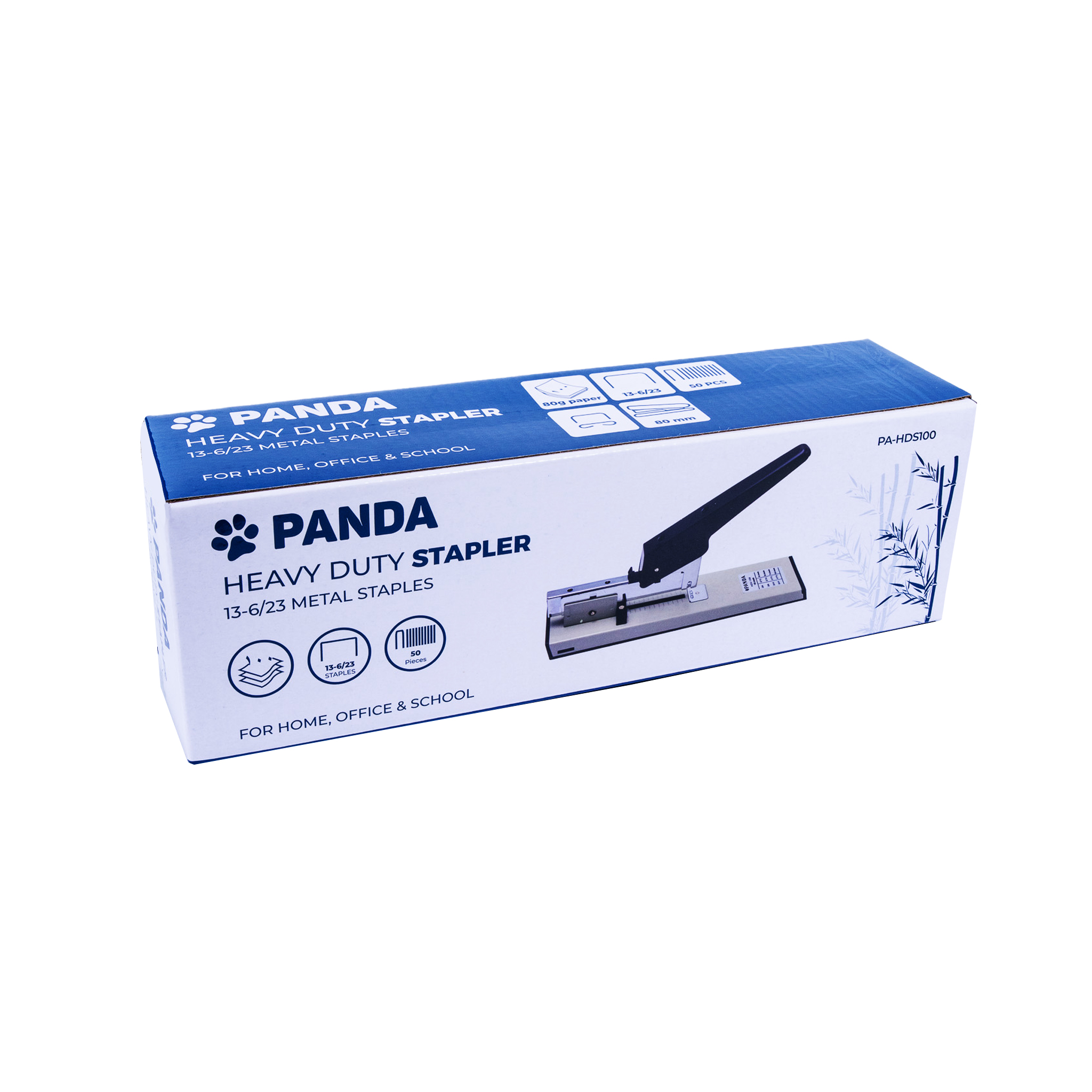 Panda Stapler 100 Sheets Capacity Heavy Duty Black Color - Image 2