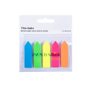 PANDA Index Flags, Small, 11.9 mm x 43.2 mm, 100 Flags/Dispenser Assorted Colors