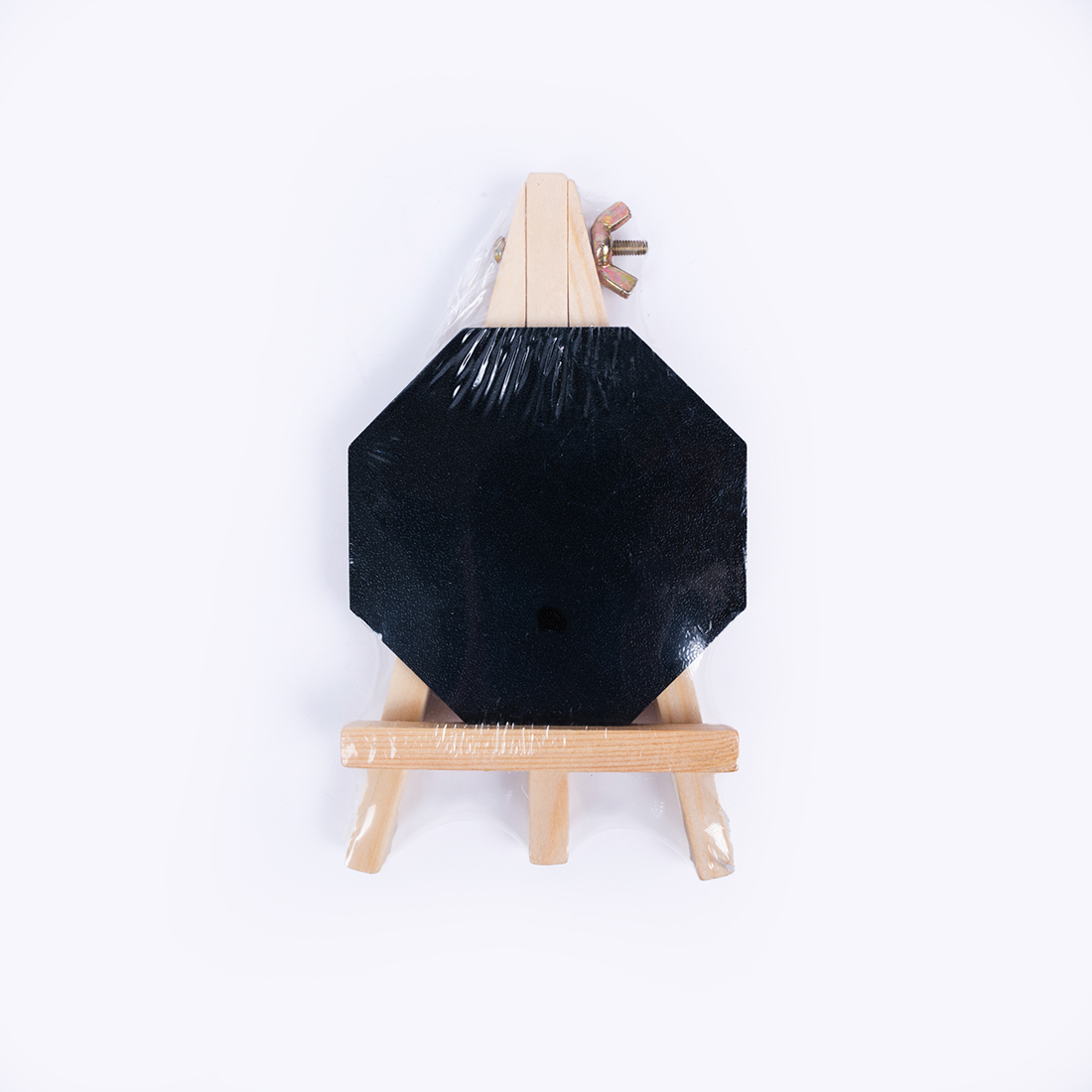 Small Black Board With Wooden Stand