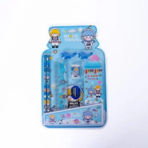 Happy Kids Stationery Set - Blue