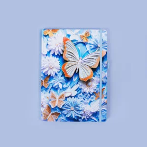Butterfly Notebook - Blue
