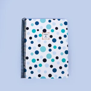 Gipta Cobalt Notebook - Colored Dots