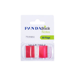 PANDA Index Flags, Medium, 25.4 mm x 43.2 mm, 50 Flags/Dispenser - Red