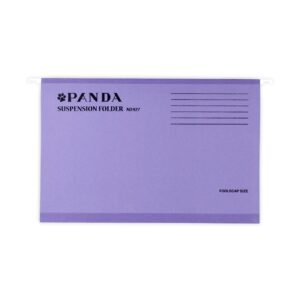 PANDA Hanging File Folder Heavy Duty F/S Size - Purple
