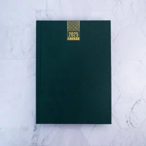 Agenda Weekly Planner 2025 Mix Design - Green