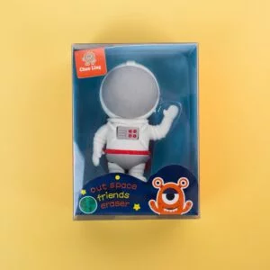 Eraser Out Space Astronaut Big - Gray