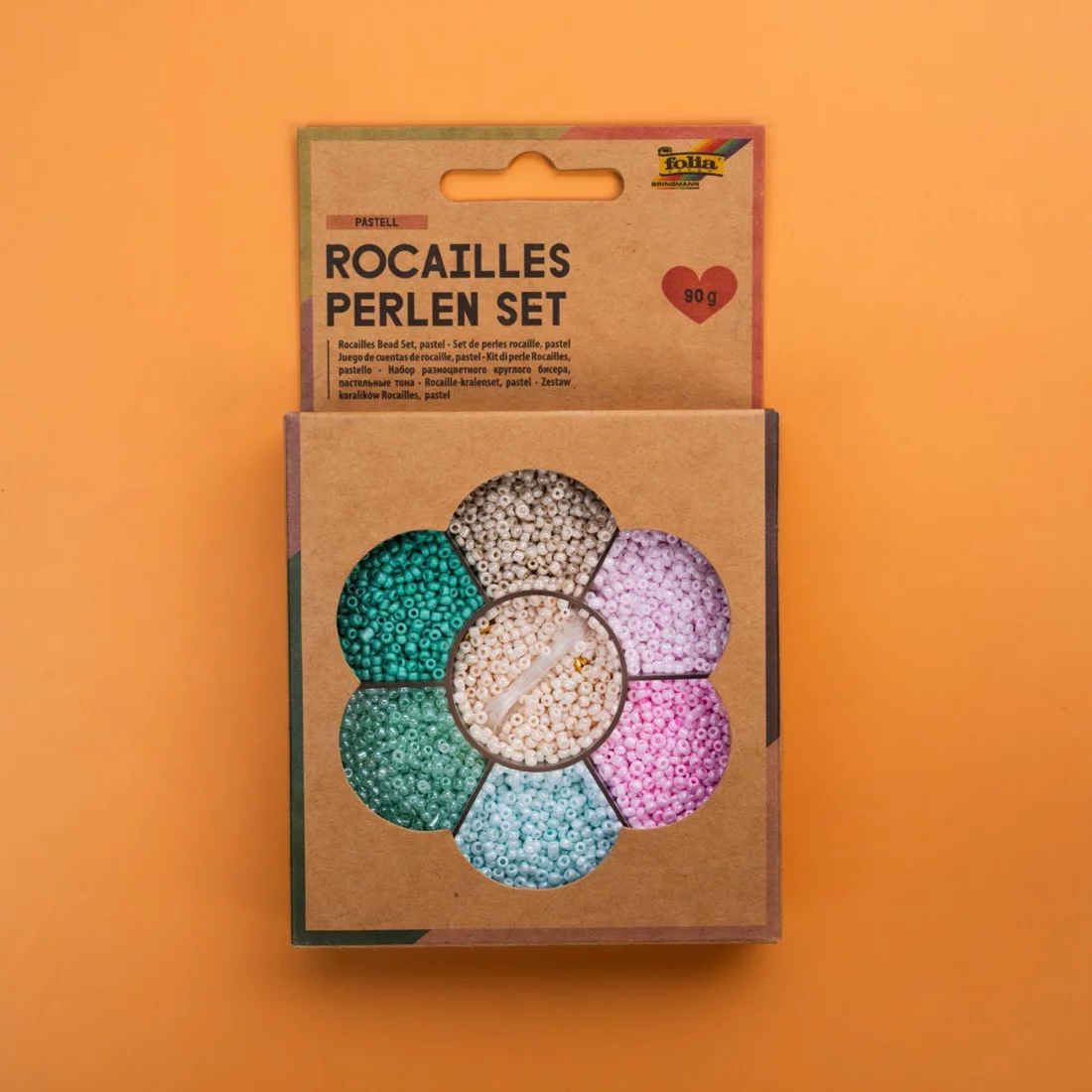 Folia Rocailles Beads Set Mix Color