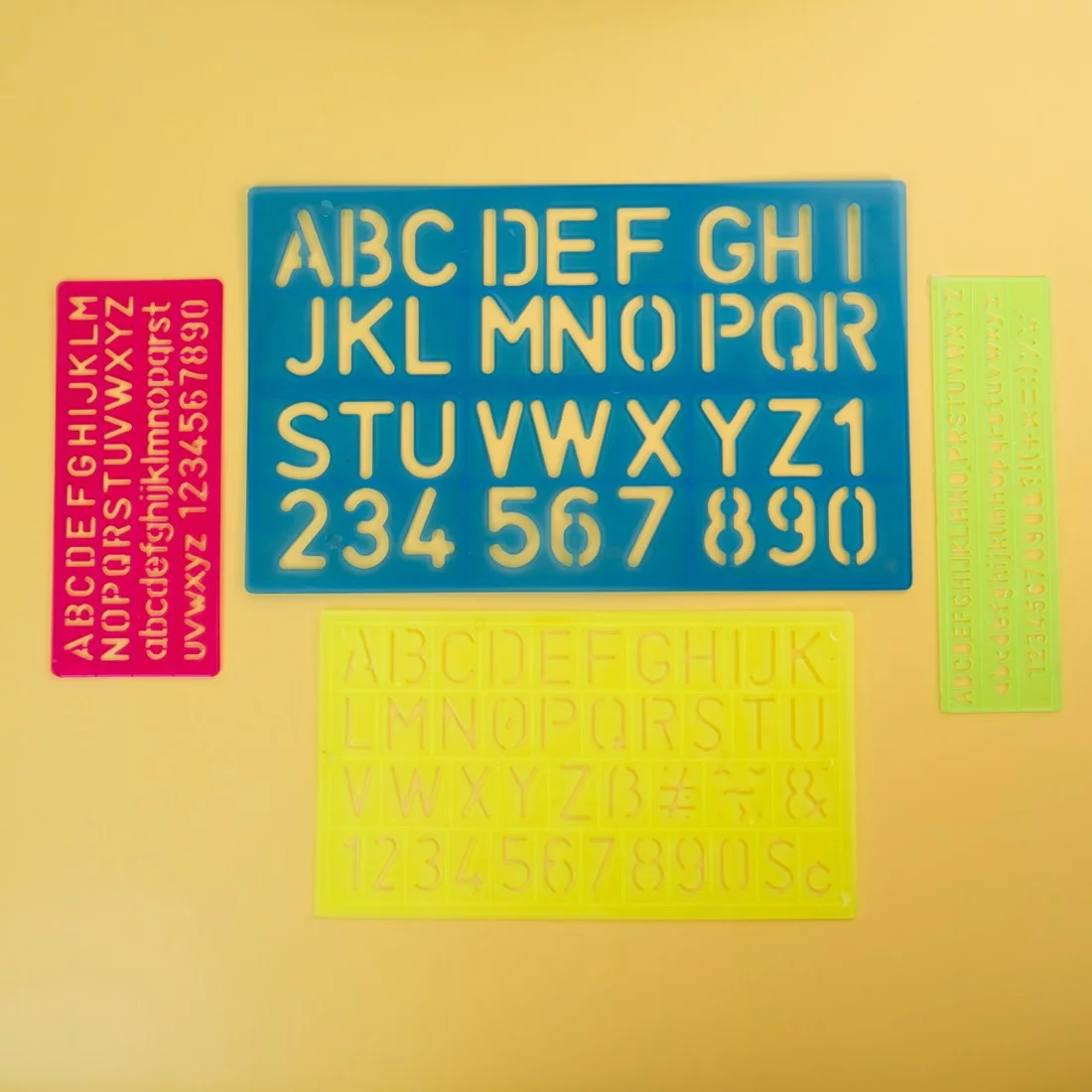 Stencil Set Combo Letter And Number - Image 2