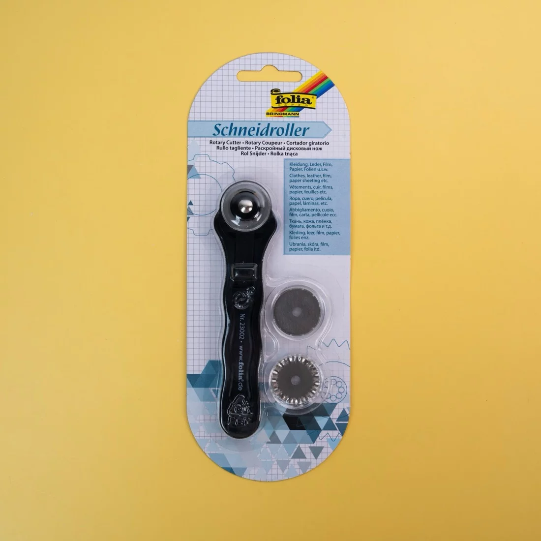Folia Rotary Cutter With Spare Blades