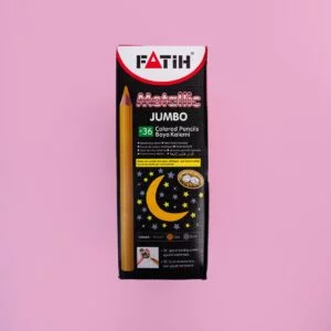 Fatih Pencil Color Silver Gold Jumbo Metallic Colors