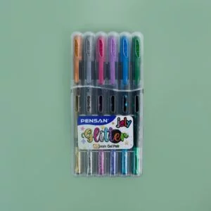 Pensan Glitter Color Gel Pen 1.0 mm