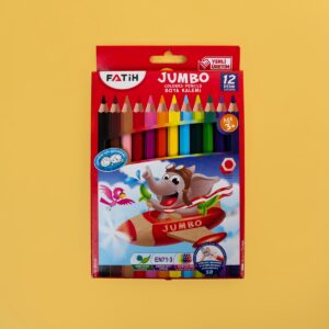 Fatih Coloured Pencils Jumbo Full Length 12 Colours