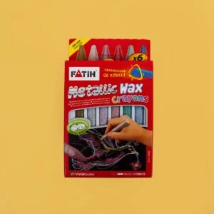 Fatih Wax Crayons Metallic 6 Colours