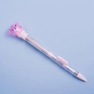 Bear-Themed Mechanical Pencil - Pink