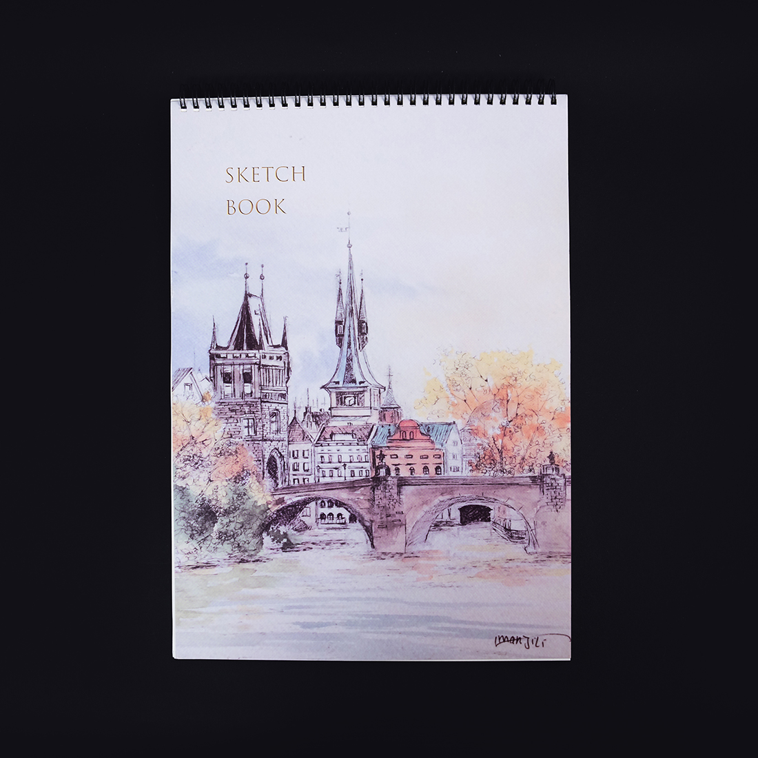 Large Spiral-Bound Sketchbook – A3 Size - Image 4