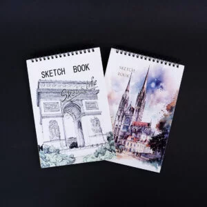 Compact Spiral-Bound Sketchbook - A5