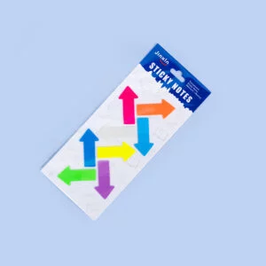 Neon Arrow Sticky Note Tabs