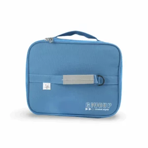 Classic Rectangular Insulated Lunch Bag Light Blue