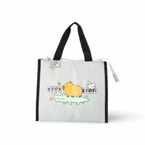 Cartoon Insulated Lunch Bag Assorted Designs-Capy Bear