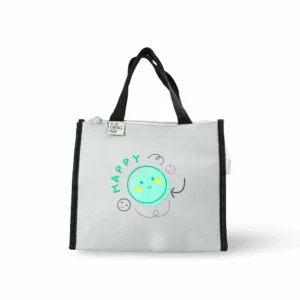 Cartoon Insulated Lunch Bag Assorted Designs-Happy