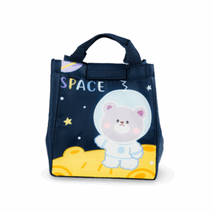 Kids Lunch Bag - Space Bear Design