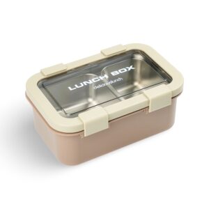 Stainless Steel Lunch Box - Beige