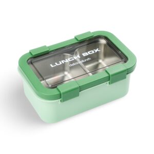 Stainless Steel Lunch Box - Green