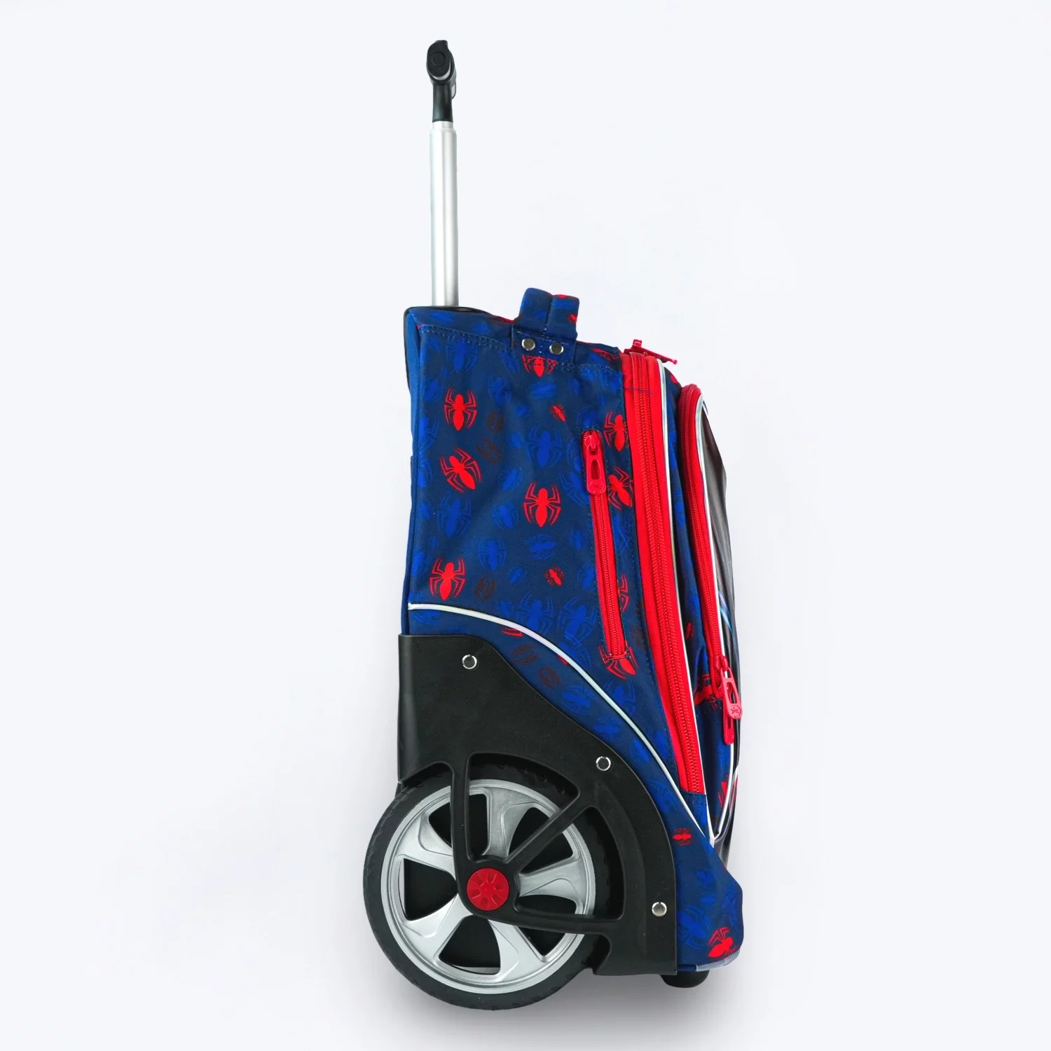 3-Piece Trolley Backpack Set – Spiderman Hero Design – Red &Amp; Blue - Image 2