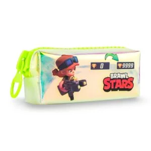 Brawl Stars Pencil Case - Neon Zip Game Pouch