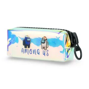 Among Us Pencil Case - Holographic Zip with Crewmates