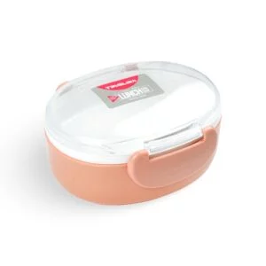 TingLi Oval Lunch Box - Peach