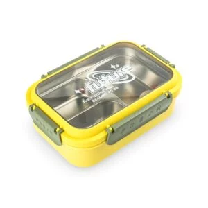 Future Stainless Steel Lunch Box – Yellow
