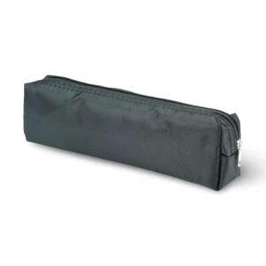 Basic Black Pencil Case – Zipper Closure