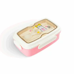 Cat Lunch Box - Pink
