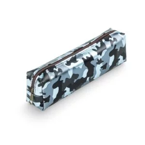 Camouflage Pencil Case – Blue & Black