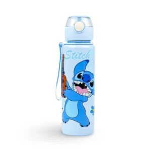Stitch Blue Stainless Steel Water Bottle with Guitar