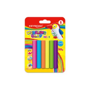 KEYROAD CLAY MODELING NEON 90G 6X KR972234