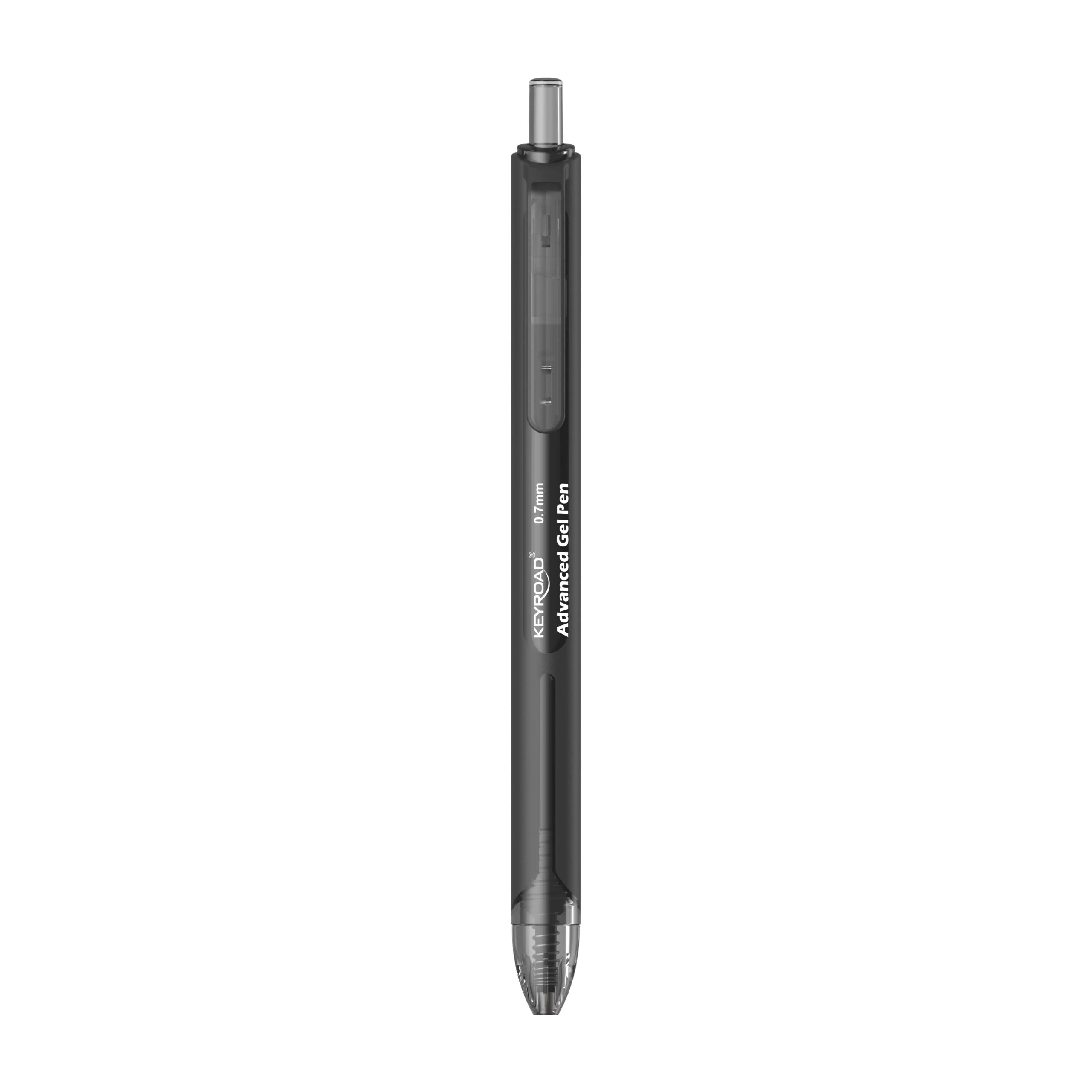 Keyroad Ballpen Gel Black 0.7 Click Kr972871
