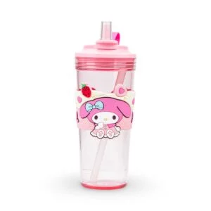 My Melody Plastic Water Bottle - Pink