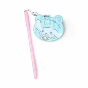 Kuromi Mirror & Blue Pen Set – Trendy Stationery for Girls