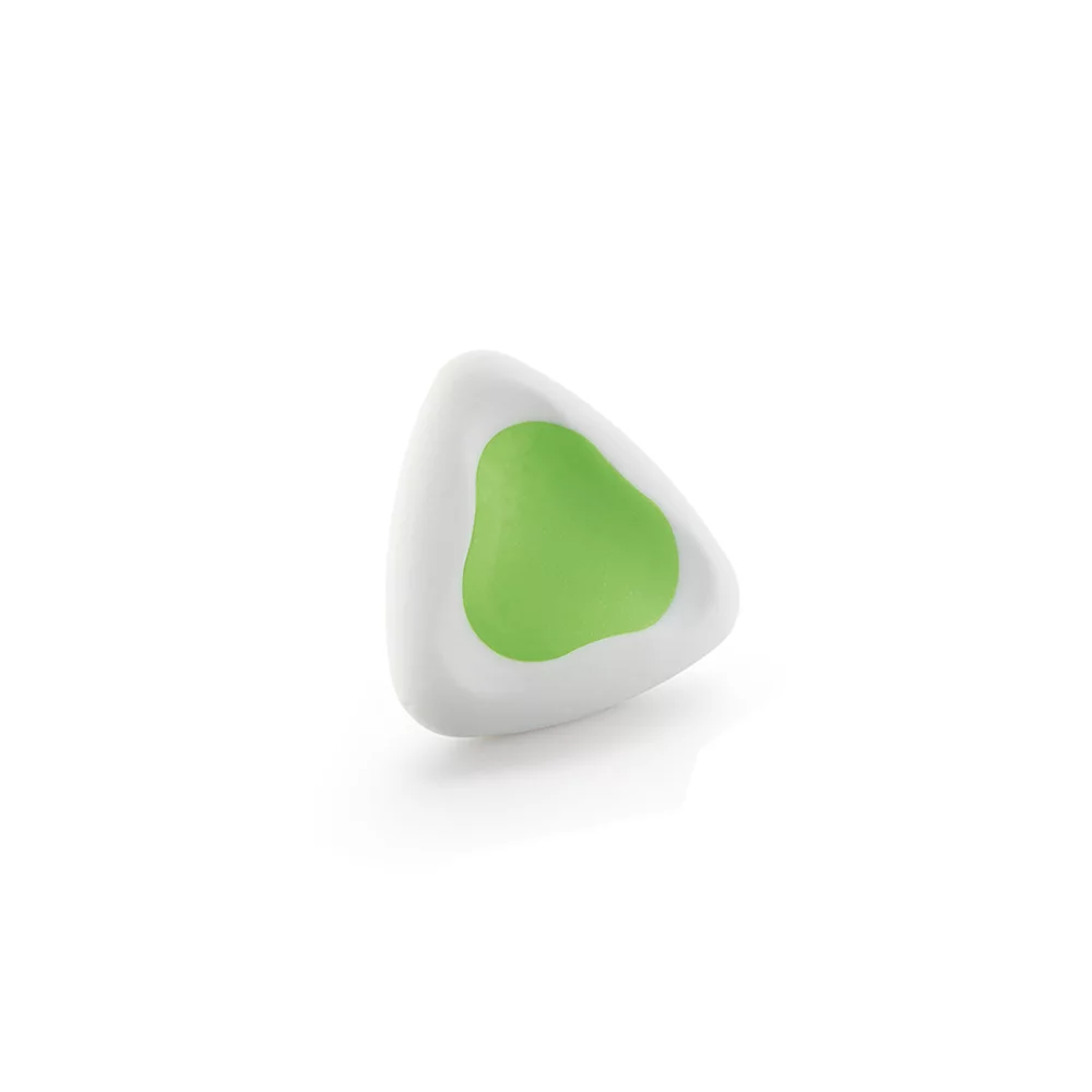Keyroad Triangular Eraser With Soft Grip – Green, Orange - Image 3