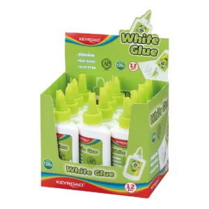 KEYROAD WHITE GLUE 120G x12 KR971295
