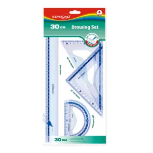 KEYROAD DRAWING SETx4 30CM KR971429