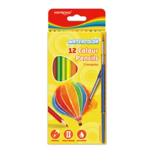 KEYROAD PENCIL Color 12CLRS WITH BRUSH KR971872