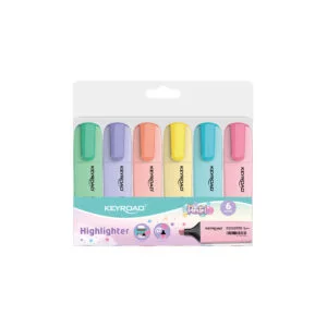 KEYROAD HIGHLIGHTER SET6 FLOU PASTEL KR972174