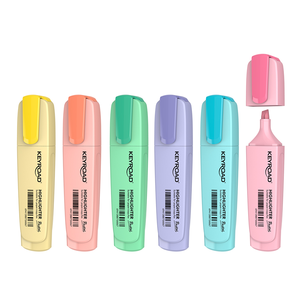 Keyroad Highlighter Set6 Flou Pastel Kr972174 - Image 2