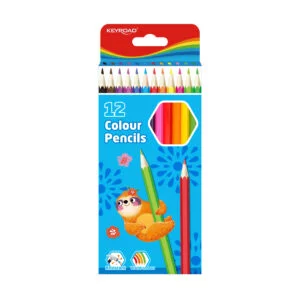 KEYROAD PENCIL Color 12CLR 7" LONG KR972397
