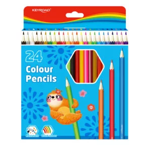 KEYROAD PENCIL Color 24CLR 7" LONG KR972398